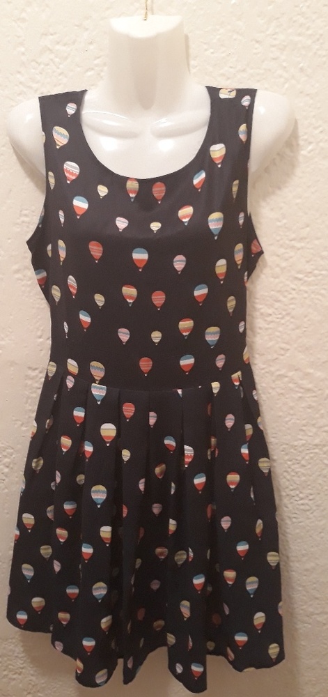 Pleated Air Balloon Dress